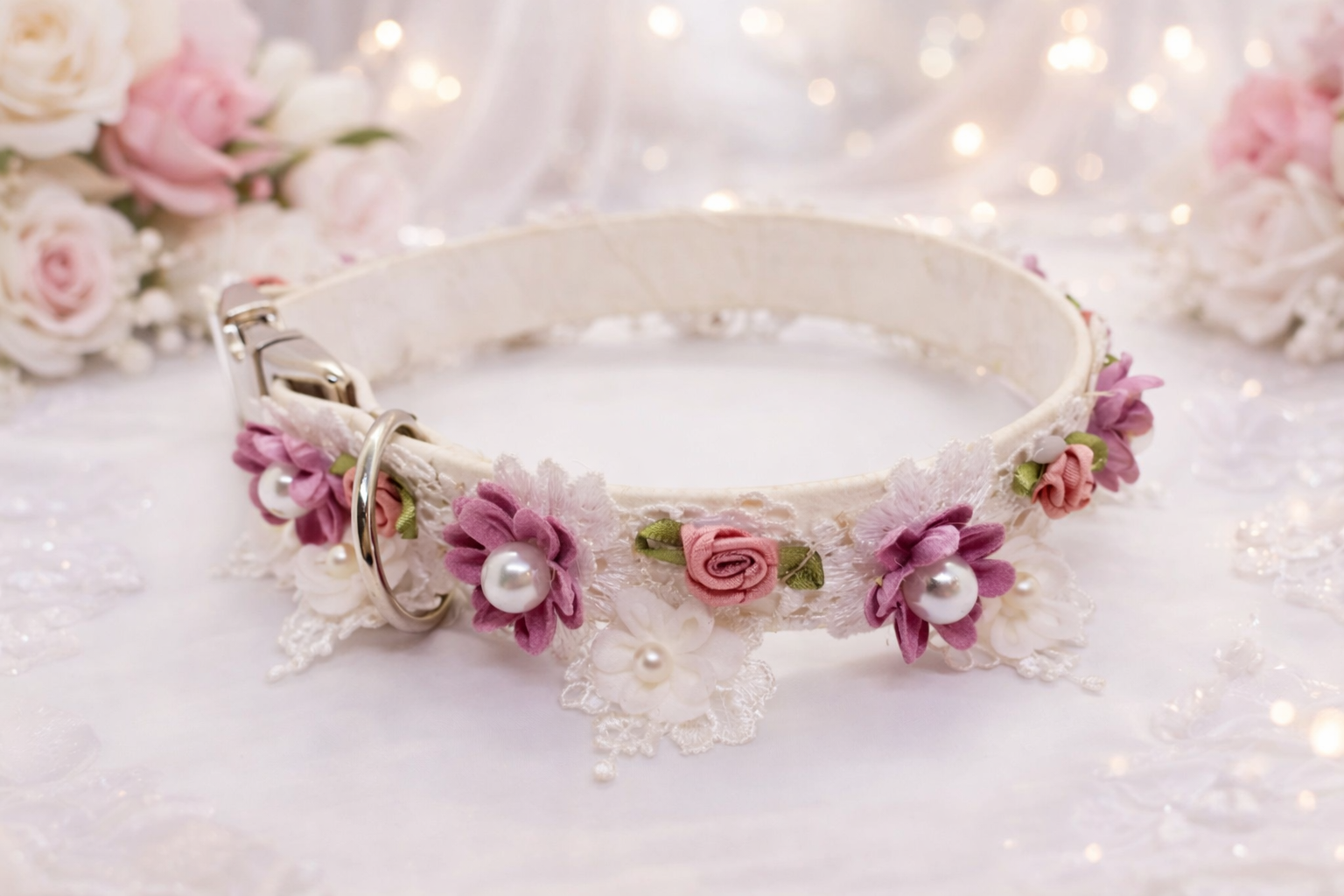 Hochzeitshalsbänder für Hunde