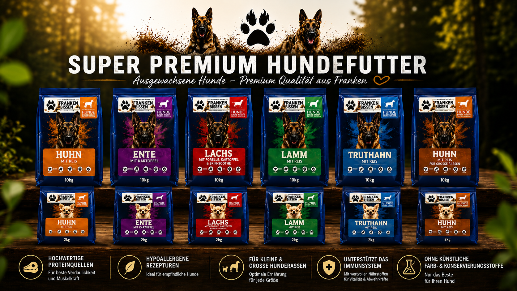 Super Premium Hundefutter