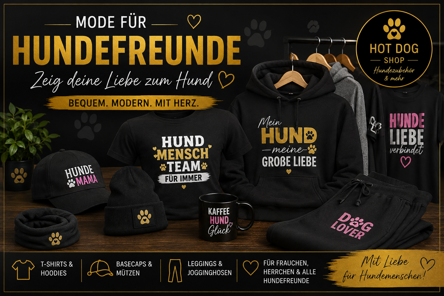 Mode für Hundefreunde