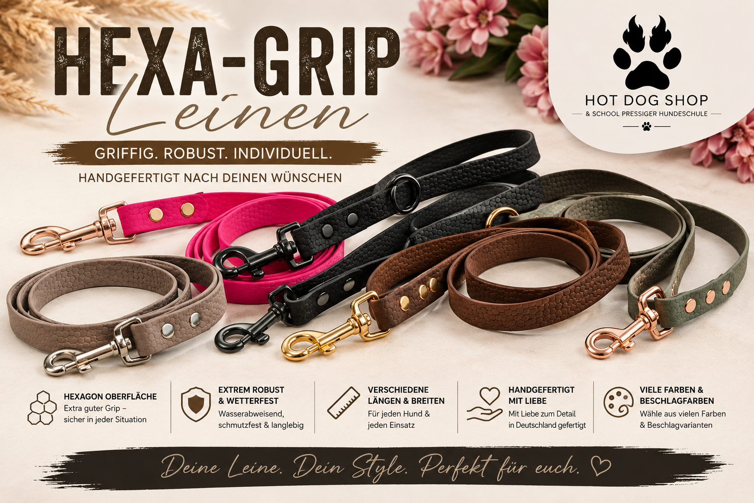 Hexagrip Leinen