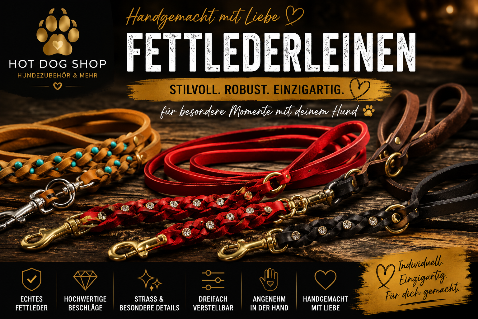 Fettlederleinen