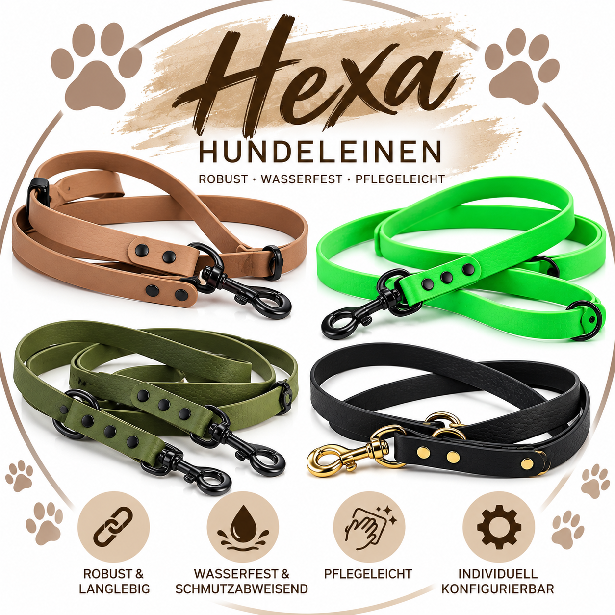 Hexagrip Leinen