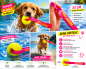 Preview: HELLO SUNSHINE® Moby-Dog Schwimmball mit Hexa-Schlaufe – 7 cm | Hundespielzeug für Wasser & Land gelb