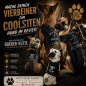 Preview: Rockerkutte / Lederjacke "Born to Be Wild" - Maßgeschneidertes Hundegeschirr aus Kunstleder