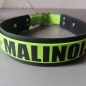 Preview: Personalisiertes Hundesport Halsband Malinois 4cm breit