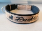 Preview: Korkhalsband Hundehalsband personalisier mit Polsterung