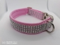 Preview: Strassoptik Hundehalsband rosa