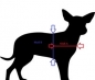 Preview: Norweger Geschirr Seelenhund 3,5cm breit Hundegeschirr mit Polsterung