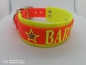 Preview: Biothane Hundehalsband gelb/ orange