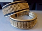 Preview: Strasshalsband Hundehalsband Glitzer Halsband gold