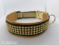 Preview: Strasshalsband Hundehalsband Glitzer Halsband gold