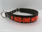 Preview: Jagdhund Halsband Biothane mit Beschriftung