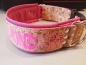 Preview: Kork Hundehalsband 5cm breit personalisiert mit Polsterung