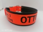 Preview: Signalhalsband aus Biothane Personalisiertes Sicherheitshalsband Arbeitshalsband Jagdhunde