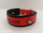 Preview: Personalisiertes Biothane Hundehalsband 4cm breit