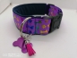 Preview: Hundehalsband 5cm breit lila