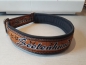 Preview: Hundehalsband Seelenhund braun mit Polsterung 3,5cm breit