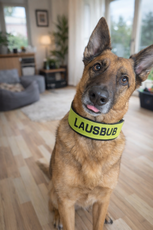 Preview: Taktik-Hundehalsband 5cm - gepolstert, extrem robust & personalisierbar