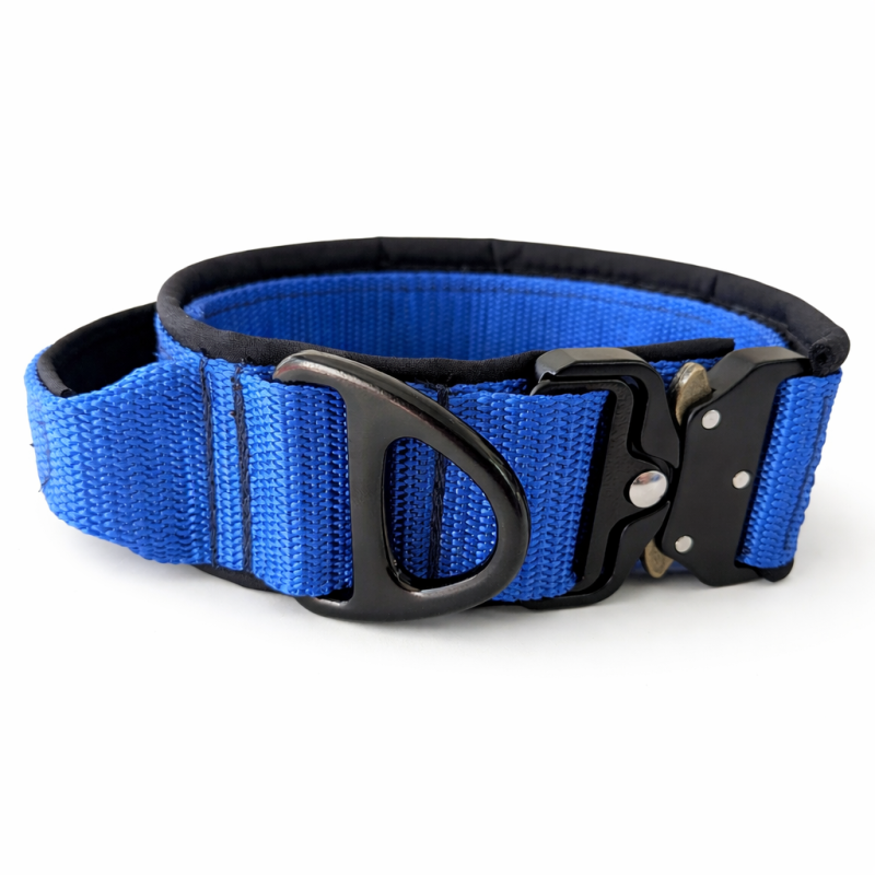 Preview: Taktik-Hundehalsband 5 cm - Softshell Uni