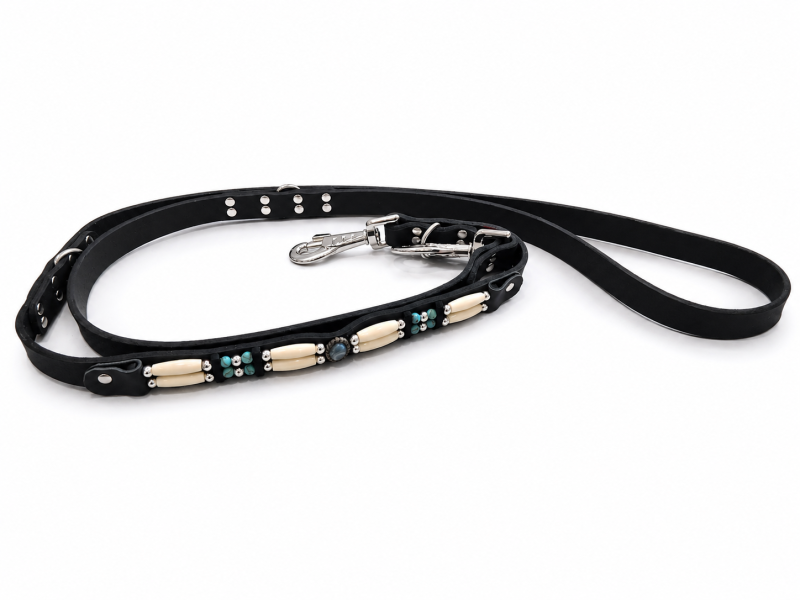 Indianer-Look Lederleine „Turquoise Spirit“