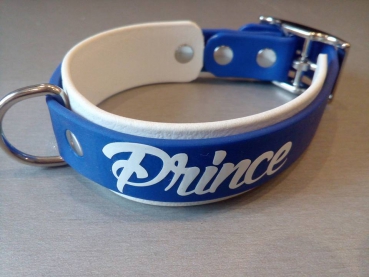 Personalisiertes Biothane Hundehalsband royal