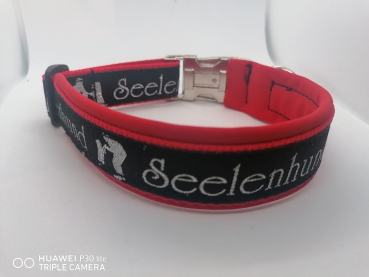 Hundehalsband Seelenhund 3,5cm breit