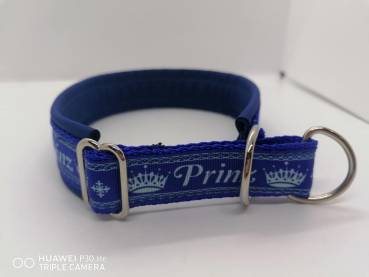 Prinz Hundehalsband blau