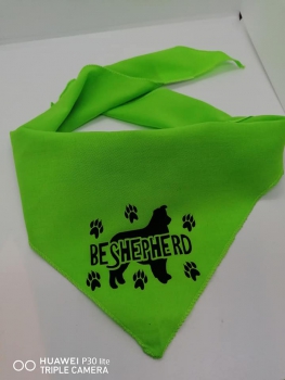 Preview: Halstuch zum Knoten Beshepherd ( Australian Shepherd ) Hundehalstuch