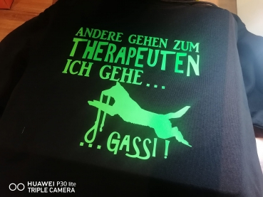 Gassi Pullover, Hund