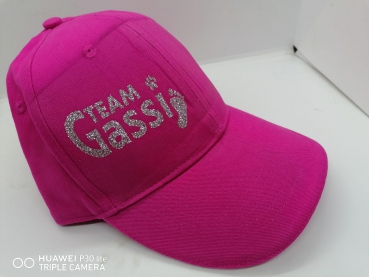Basecap pink GASSI TEAM