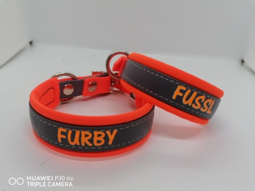 Personalisieres Biothane Hundehalsband