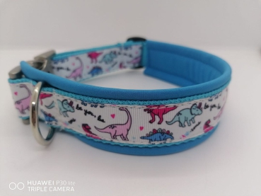 Hundehalsband mit Dinosauriern