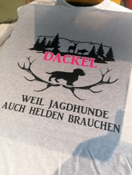 Funshirt Dackel Jagdhunde