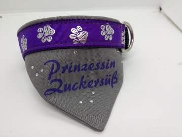 Hundehalsband mit Tuch Hundehalstuch 2 in 1