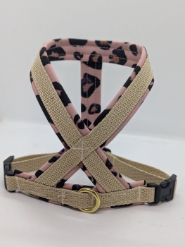 Preview: WildStyle X-Geschirr - Gepolstert mit Leopard-Softshell