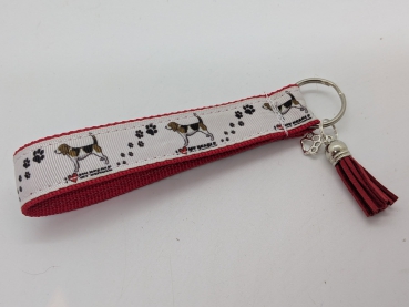 Schlüsselanhänger " I Love my Beagle" - mit Beagle-Motiv für Hundefans