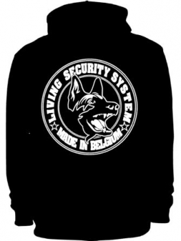 Pullover/Hoody Living Security Systhem Rottweiler, Dobermann, Herder, Schäferhund, Dobermann