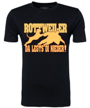 Preview: Funshirt Hundesport/ Da legts di nieder (mit jeder Rasse machbar)