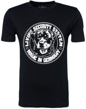 Preview: Pullover/Hoody Living Security Systhem Rottweiler, Dobermann, Herder, Schäferhund, Dobermann