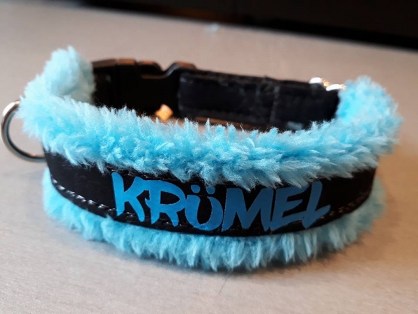 Hundehalsband mit Wunschtext  Namenshalsband personalisiert