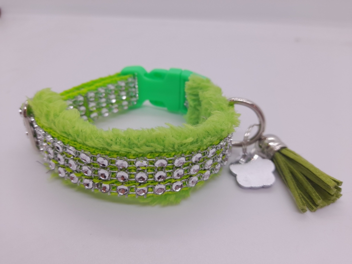 Strassoptik Hundehalsband Glitzerhalsband für Hunde