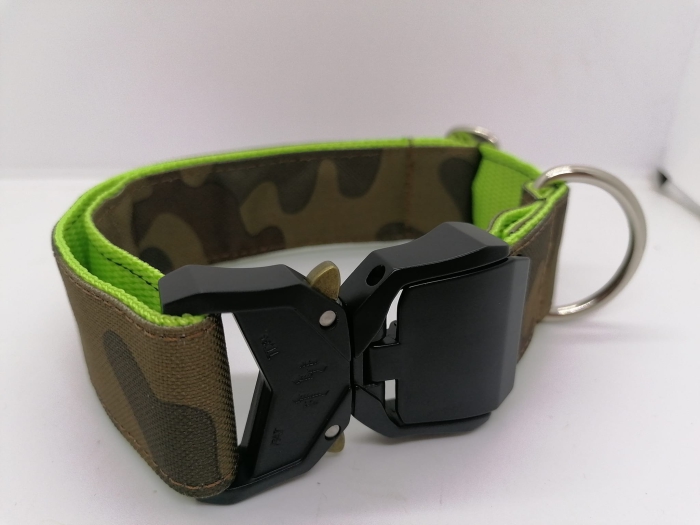 Welpenhalsband ,mitwachsendes Hundehalsband flecktarn Camouflage