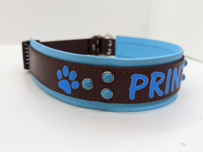 Personalisiertes Biothane Hundehalsband