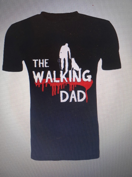 Funshirt The walking Dad