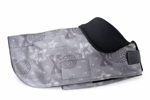Softshell Hundemantel mit Fleece-Fütterung / wetterfest & warm / Maßanfertigung