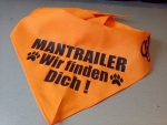 Hundehalstuch  Hundehalstuch zum Knoten Mantrailer