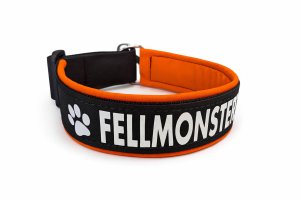 GlowGuard-Nachtleuchtendes Hundehalsband mit Wunschtext